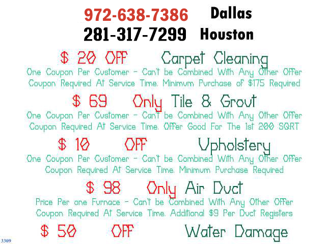 air ducts cleaning in texas and dallas special offers